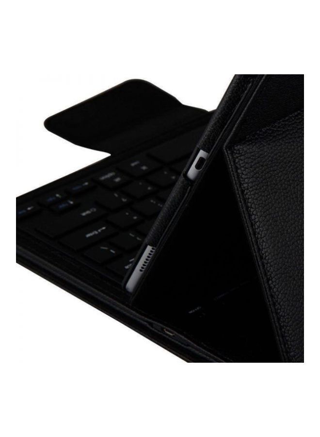 NIBEMINENT Wireless Keyboard Case With Kick Stand For Apple iPad Pro 12.9-Inch Black - Image 4