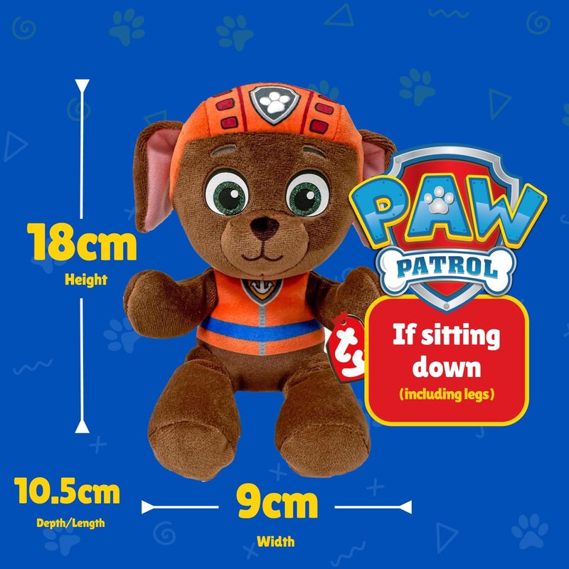 تي واي مجموعة Ty - Paw Patrol، ZUMA، أبطال فرقة الجراء في نسخة القرص المرن، 6 بوصات - Image 3