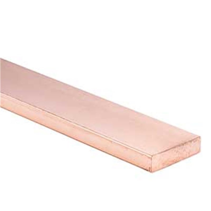 Copper Flat Bar Plate Metal Bus Stock Solid 1pc Size 3x10x100mm Length 50mm to 300mm - Image 1