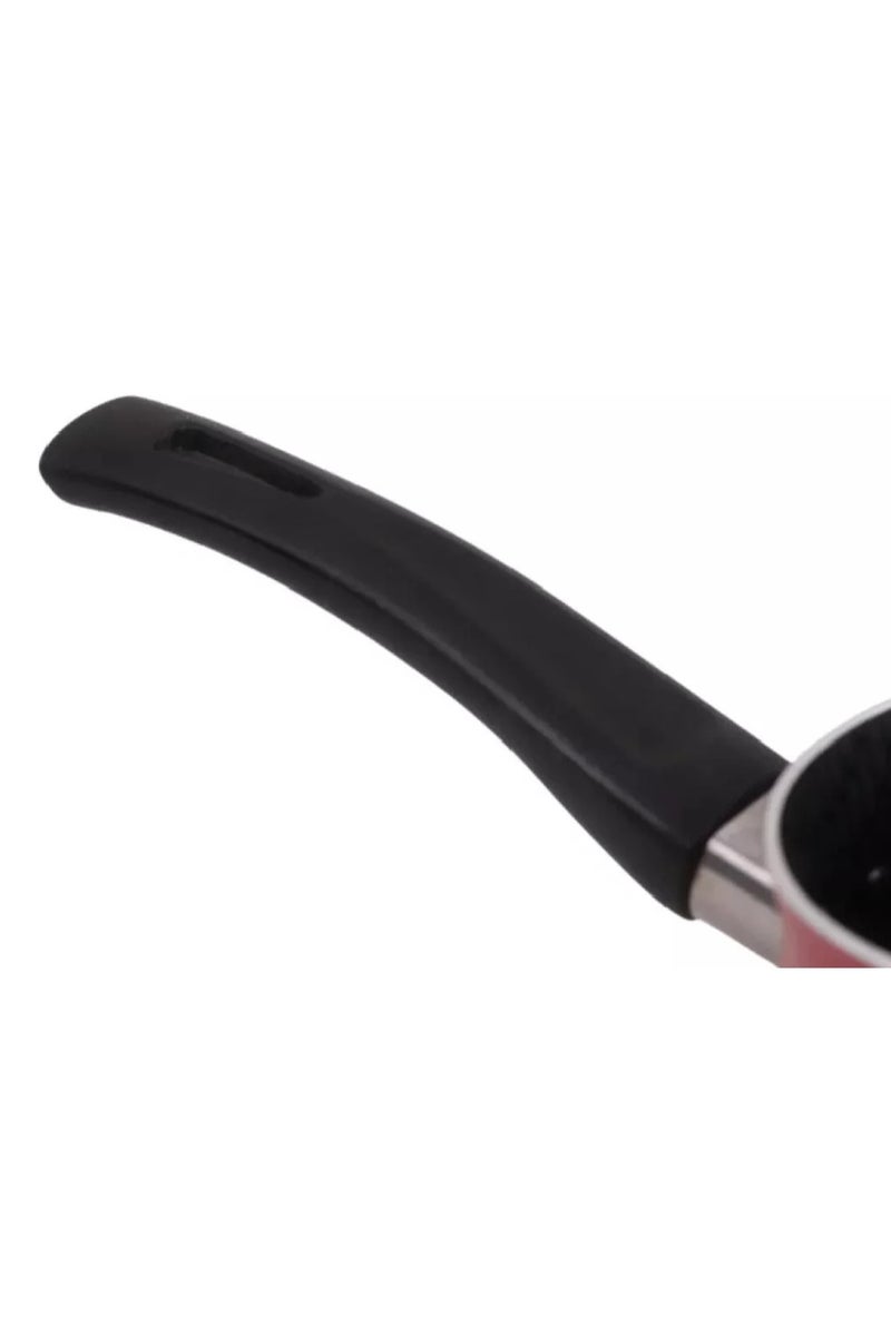 Elegant Chef Turkish coffee pot, made of aluminum Teflon-coated  non-stick, with a plastic handle, available in several sizes - Image 4