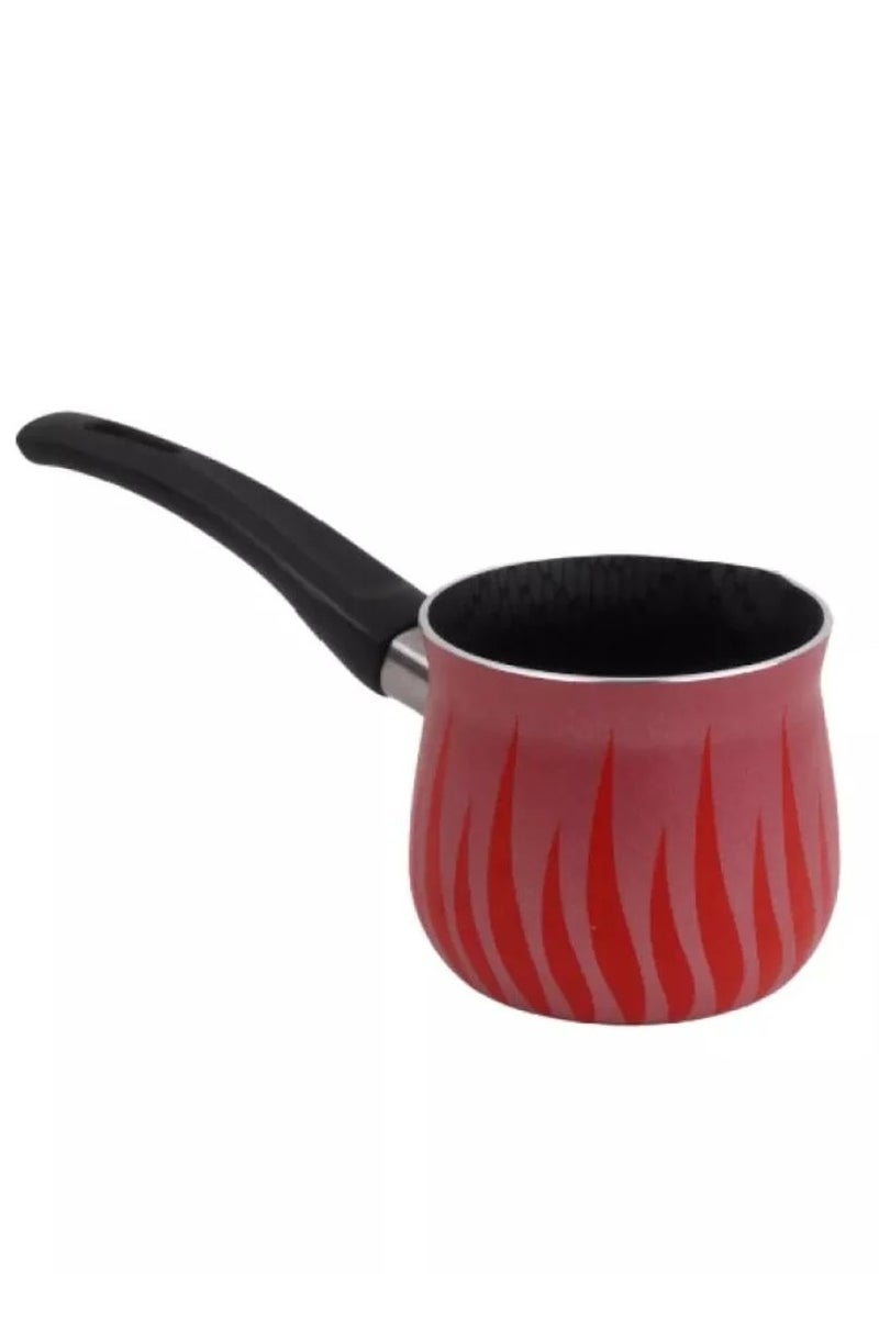 Elegant Chef Turkish coffee pot, made of aluminum Teflon-coated  non-stick, with a plastic handle, available in several sizes - Image 5