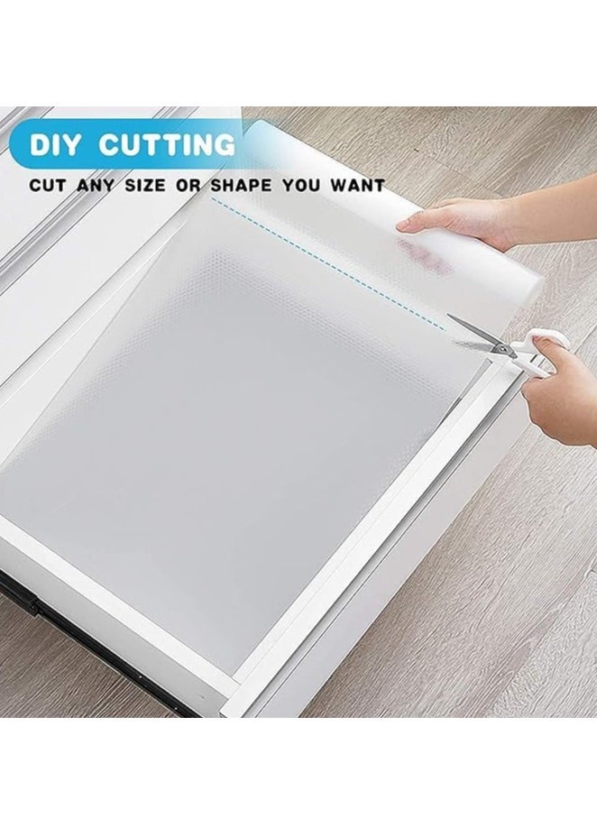 Spaceshoop Waterproof Kitchen Drawer Liner Mat, Non-Slip Cabinet Shelf Protector, Moisture-Proof and Oil-Resistant (45cm*10m)  - Image 4