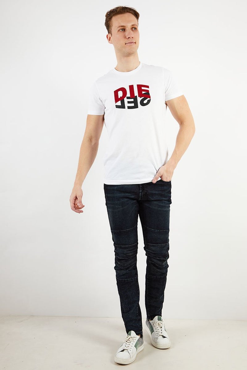 DIESEL جينز رجالي ضيق قابل للتمدد، جينز أسود - Image 4