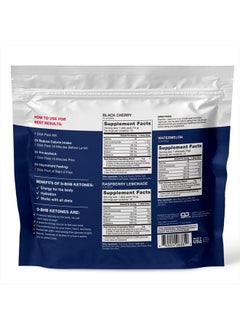Real Ketones BHB Exogenous Ketones Drink Mix Packets Keto Electrolytes Powder Packets No Sugar with 4 Main Fasting Electrolytes Plus Hydrating Patented Keto BHB - 30 Count Variety Pack  - Image 5