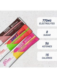 Real Ketones BHB Exogenous Ketones Drink Mix Packets Keto Electrolytes Powder Packets No Sugar with 4 Main Fasting Electrolytes Plus Hydrating Patented Keto BHB - 30 Count Variety Pack  - Image 2