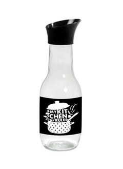 HEREVIN Decorated Carafe-My Kitchen Assorted shapes may vary 