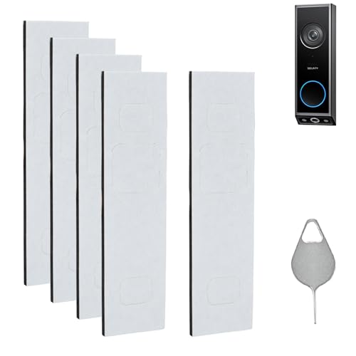 VVHOOY 5Pack Double Sided Mounting Tape Compatible with eufy Security Video Doorbell E340/C31,Doorbell Mount No Drill,Video Doorbell Adhesive Tape Stick Mount,Apartment Door Bell Kits ﻿ ﻿ - Image 1