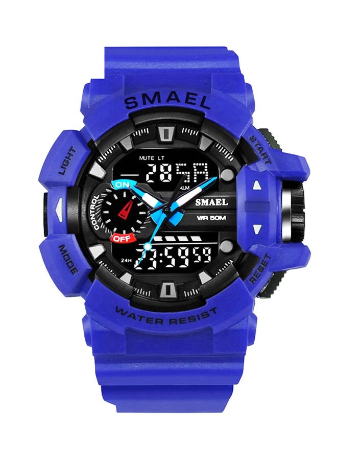 NIBEMINENT men Water Resistant Analog/Digital Watch WS1436-10
