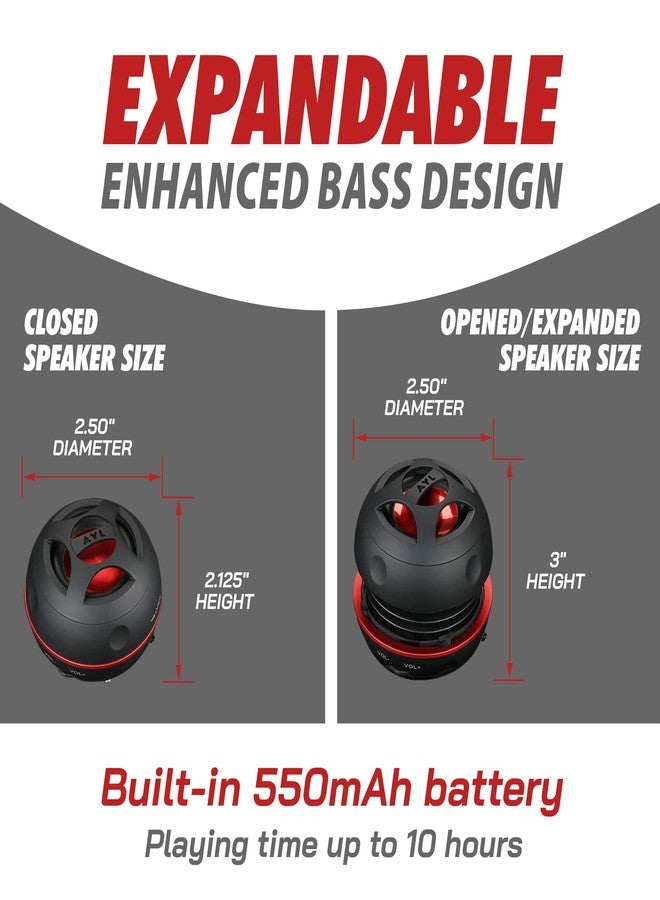 AYL Mini Speaker System, Portable Plug-in Speaker with 3.5mm Aux Input, External Audio for Laptop Computer, MP3 Player, iPhone, iPad, Cell Phone (Black) - Image 4