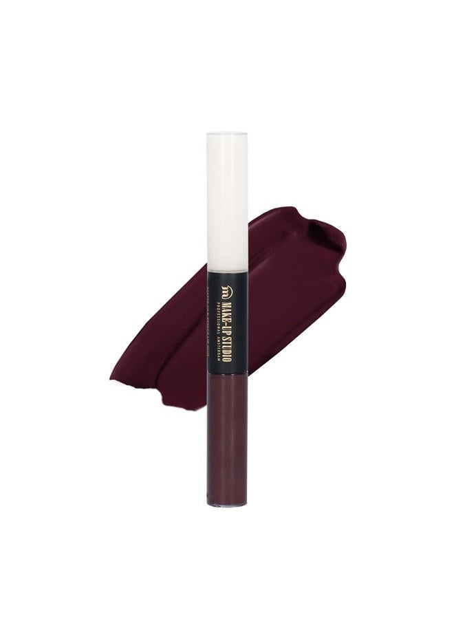 Make-Up Studio Make Up Professional Amsterdam Matte Silk Effect Lip Duo Lipstick - Juicy Blackberry - Image 4