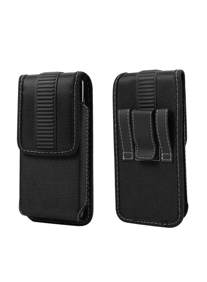 Zaboon Case For iPhone 11 Pro Max Magnetic Oxford Cloth Hanging Waist Phone Leather Case For 6.5 inch Smartphones - Image 1