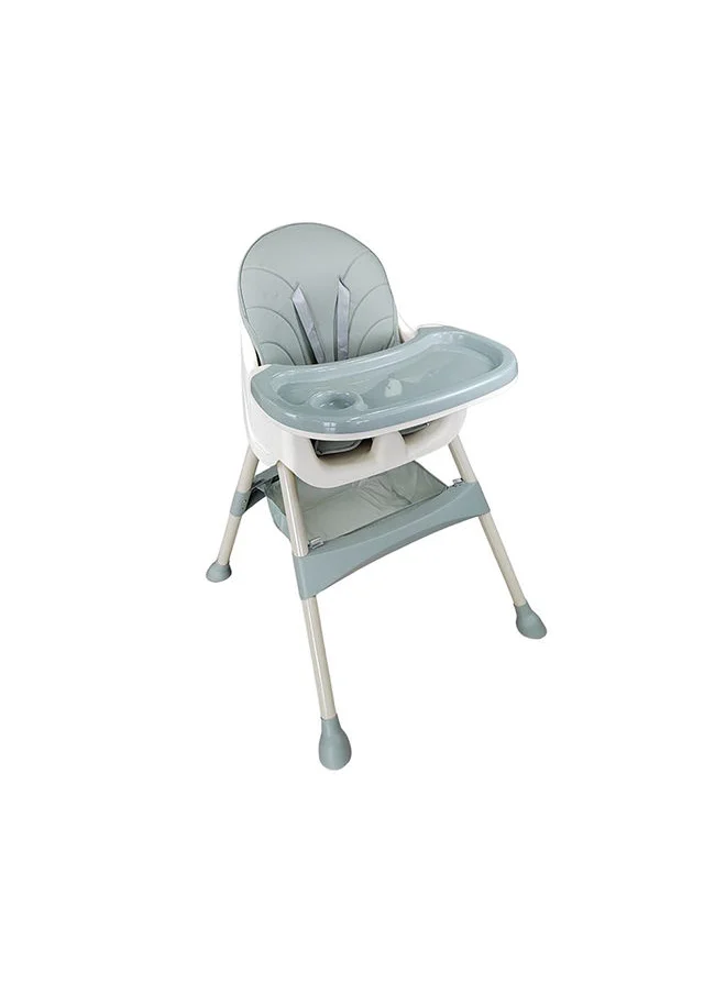 Bumble & Bird 3 In 1 Convertible Baby High Chair Wooden Double Removable Tray Adjustable Legs Detachable Footrest 5 Point Harness