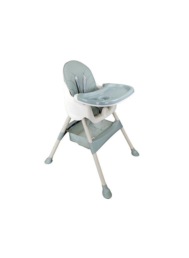 Bumble & Bird 3 In 1 Convertible Baby High Chair Wooden Double Removable Tray Adjustable Legs Detachable Footrest 5 Point Harness - Image 2
