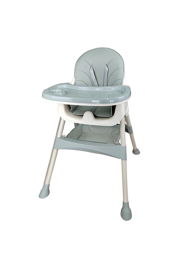 Bumble & Bird 3 In 1 Convertible Baby High Chair Wooden Double Removable Tray Adjustable Legs Detachable Footrest 5 Point Harness - Image 4