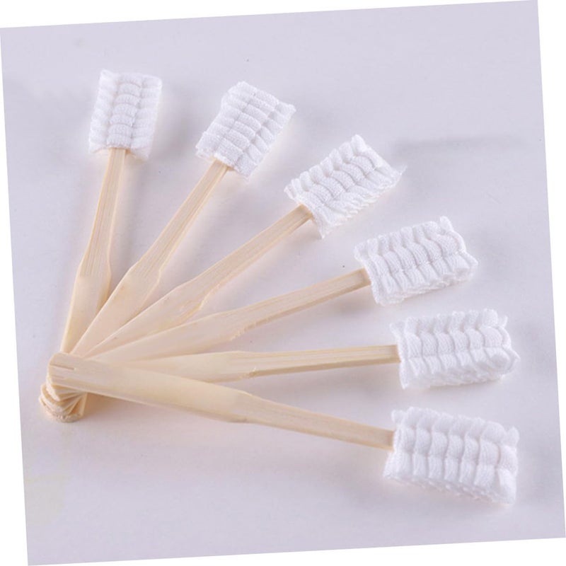1 Box Disposable Maternal Toothbrushes Individually Packaged Gauze Brushes for Puerpera Oral Care Soft Cotton Yarn for Gestational and Postpartum Moms Safe and Gentle Cleaning - Image 5