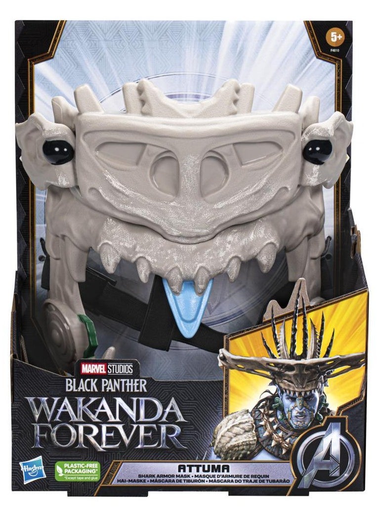 MARVEL - Marvel Studios Black Panther 2 Wakanda Forever Attuma Shark Armor Mask F4810 - Image 1
