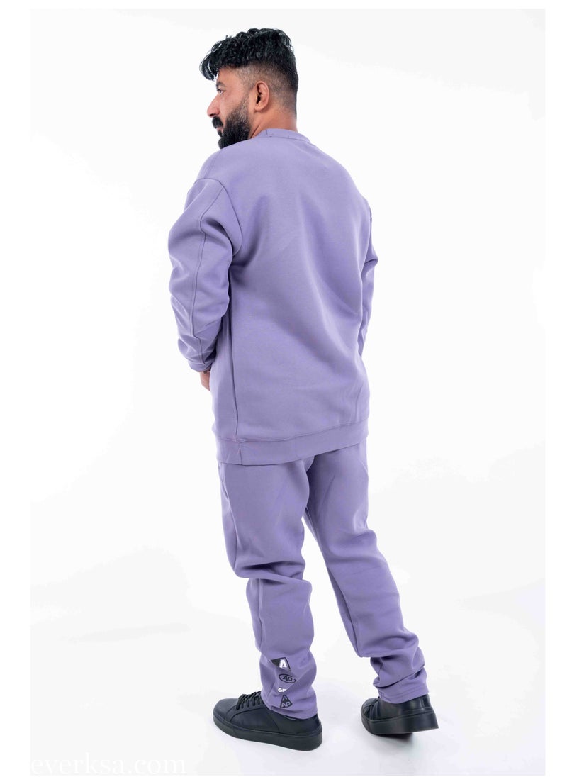 Men's purple tracksuit set - pzsku/Z18A0C3CA11637B9F5075Z/45/_/1734512101/53dc5f37-74a7-439d-97b6-4a8df581f70f