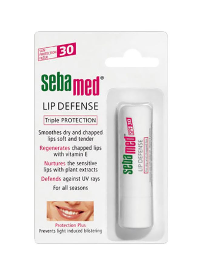 Sebamed Lip Defense Stick SPF30 White 4.8grams - Image 1