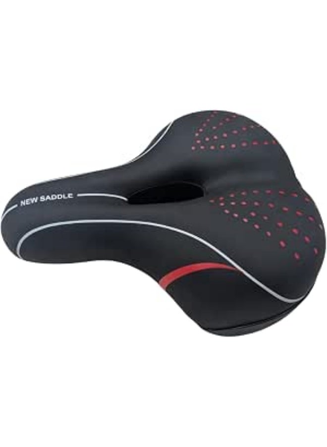 TrueFit TRUE FIT®Comfortable Medical Bicycle Chair Wide Memory Foam Non-Slip Shock Absorption Cushions - Image 1