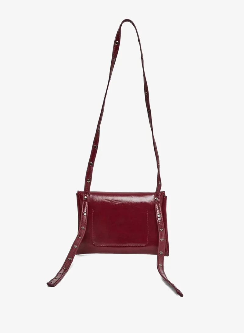 Styli Red Styli Women Red Studded Crossbody Bag for Women | Best Price UAE