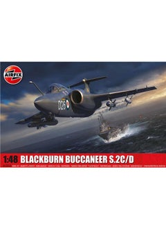 إيرفيكس طقم نموذج بلاستيكي للطيران العسكري Airfix Blackburn Buccaneer S 2C/D بمقياس 1:48 A12012  - Image 1
