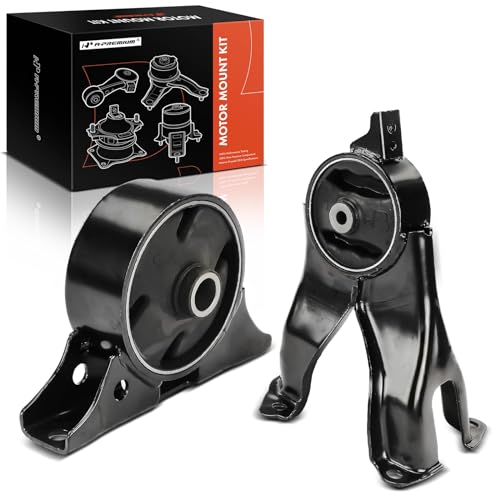 A-Premium 2PCS Front and Rear Engine Motor Mount Kit Compatible with Mitsubishi Eclipse 2006-2012, Galant 2004-2012, Endeavor 2004-2008/2010-2011, 2.4L 3.8L, Replace# MR589152, MR589155 - Image 1