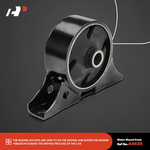 A-Premium 2PCS Front and Rear Engine Motor Mount Kit Compatible with Mitsubishi Eclipse 2006-2012, Galant 2004-2012, Endeavor 2004-2008/2010-2011, 2.4L 3.8L, Replace# MR589152, MR589155 - Image 5