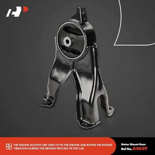 A-Premium 2PCS Front and Rear Engine Motor Mount Kit Compatible with Mitsubishi Eclipse 2006-2012, Galant 2004-2012, Endeavor 2004-2008/2010-2011, 2.4L 3.8L, Replace# MR589152, MR589155 - Image 4