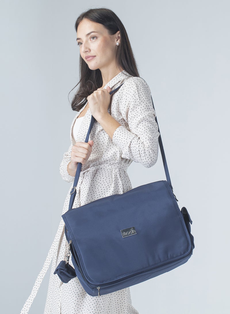 Moon 4Ever Messenger Bag - Blue - Image 4
