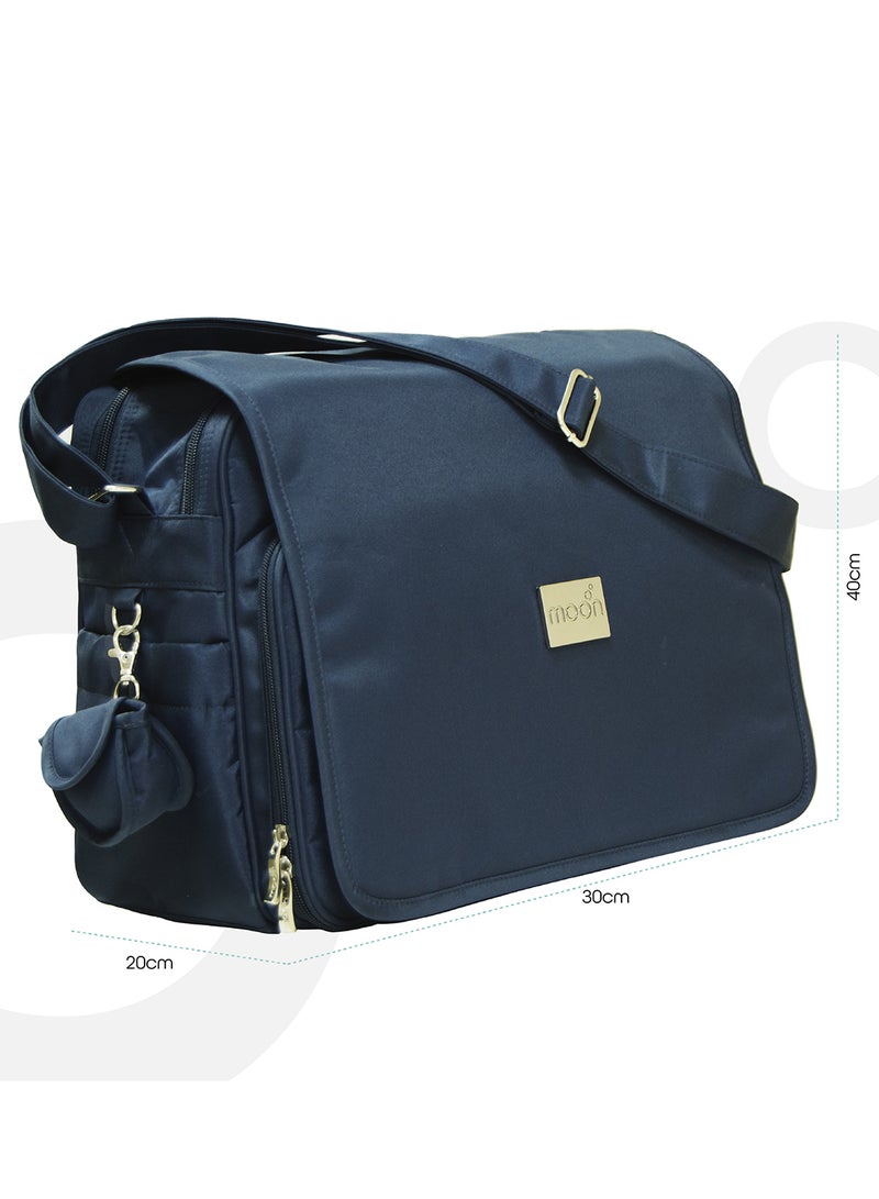 Moon 4Ever Messenger Bag - Blue - Image 3