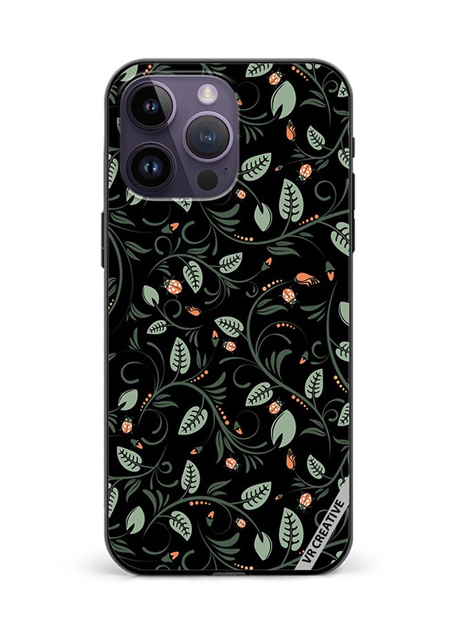 Protective Case Cover For Apple iPhone 16 Pro Max Flower Design Multicolour