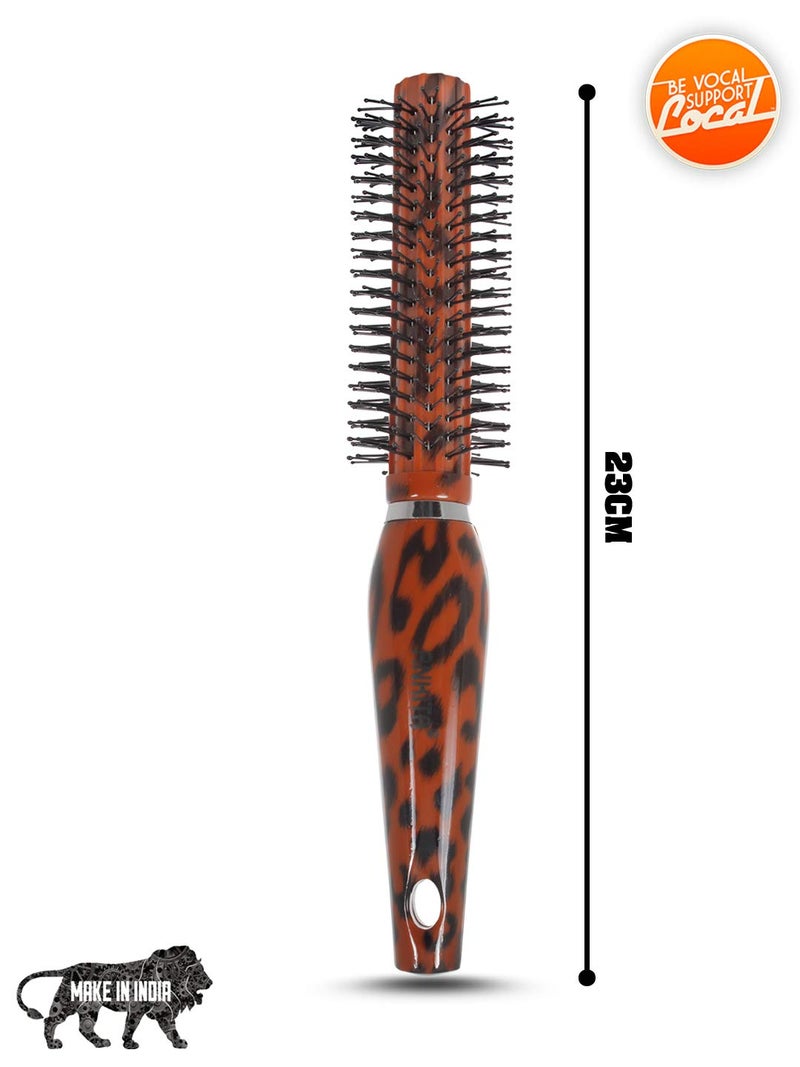 Ankita Hair Brush with Tiger Print & Nylon Bristle, All-Purpose, Colors May Vary (B-48T) by Chhavi Creation - Image 2