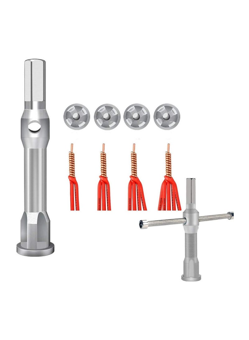 3-Piece Wire Twisting Tools, Wire Stripper and Twister, Portable Quick Connector Twist Wire Tool - Image 2