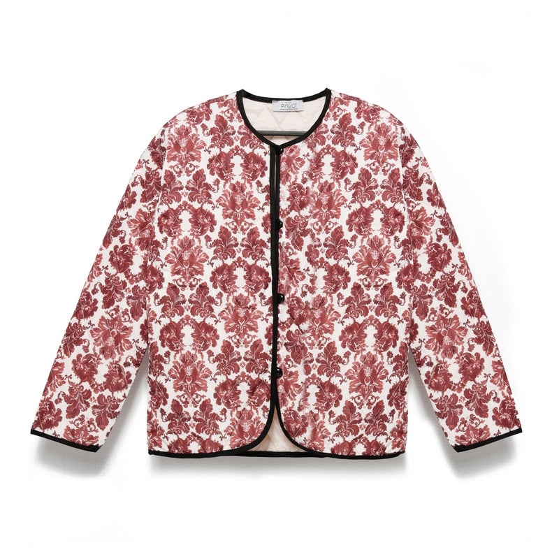 Pavo Burgundy Vintage Jacket - Image 2