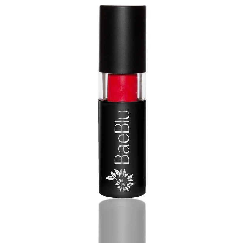 BaeBlu Organic Lipstick 100% Natural Hydrating Antioxidant-Rich, Made in USA, Pomegranate - Image 2