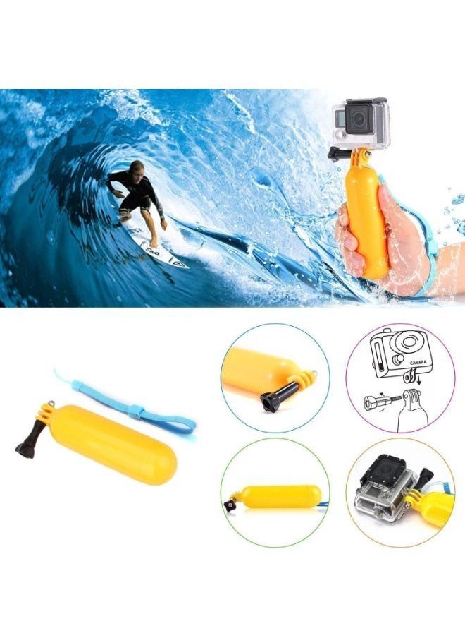 Action Camera Accessories Pack Selfie Stick Floating Handle Suction Cup Mount Compatible with GoPro