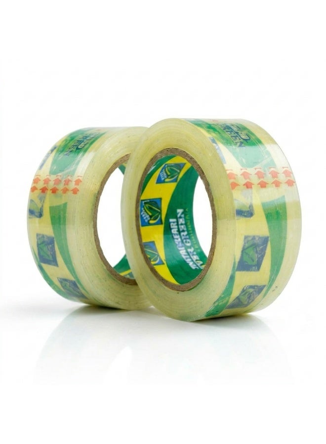 Golden tape Wide Clear Packing Tape, 2 Pieces, 100 Yards - Image 2