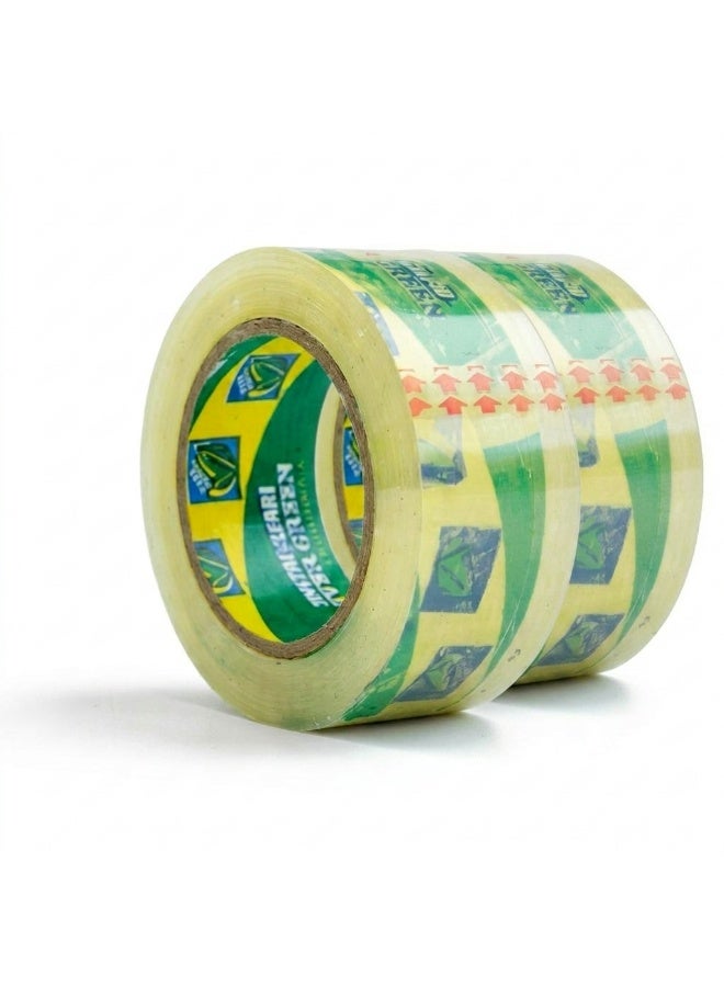 Golden tape Wide Clear Packing Tape, 2 Pieces, 100 Yards - Image 1