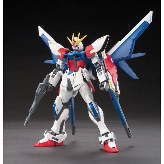 BANDAI SPIRITS مجموعة Bandai 1/144 Scale HG Build Fighters 001 Build Strike Gundam الكاملة - Image 2