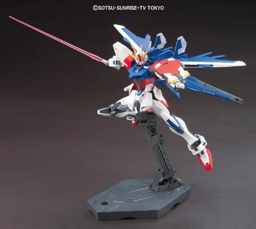 BANDAI SPIRITS مجموعة Bandai 1/144 Scale HG Build Fighters 001 Build Strike Gundam الكاملة - Image 4