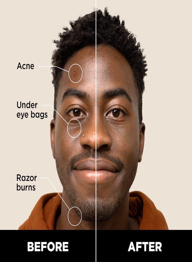 Stryx Concealer Stick Tool for Men, Deep Java - Natural Pigments Hides Imperfections, Acne, Razor Burns, Scars, & Rosacea - Highly Adaptable Shades for Easy, Undetectable Coverage - All Skin Tones - Image 2