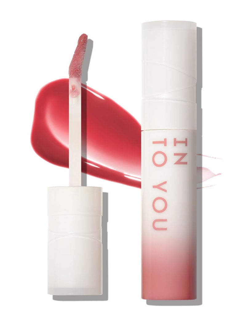 INTO YOU Lip Gloss Coco Liquid Moisturizing Lipstick Long Lasting Lip Stick Lip Stain Makeup Glitter Shine Nonsticky Lipstick for Women CC05