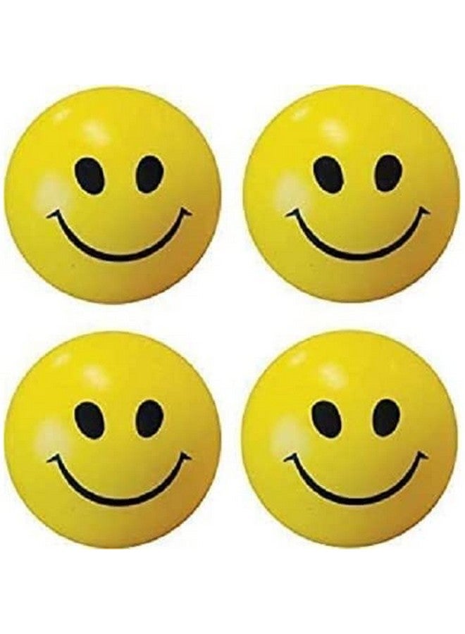 STAGER Smiley Soft Balls Cute Funny Yellow Emoji Happy Smiley Face Squeeze Sponge Balls - Pack of 3. - Image 5