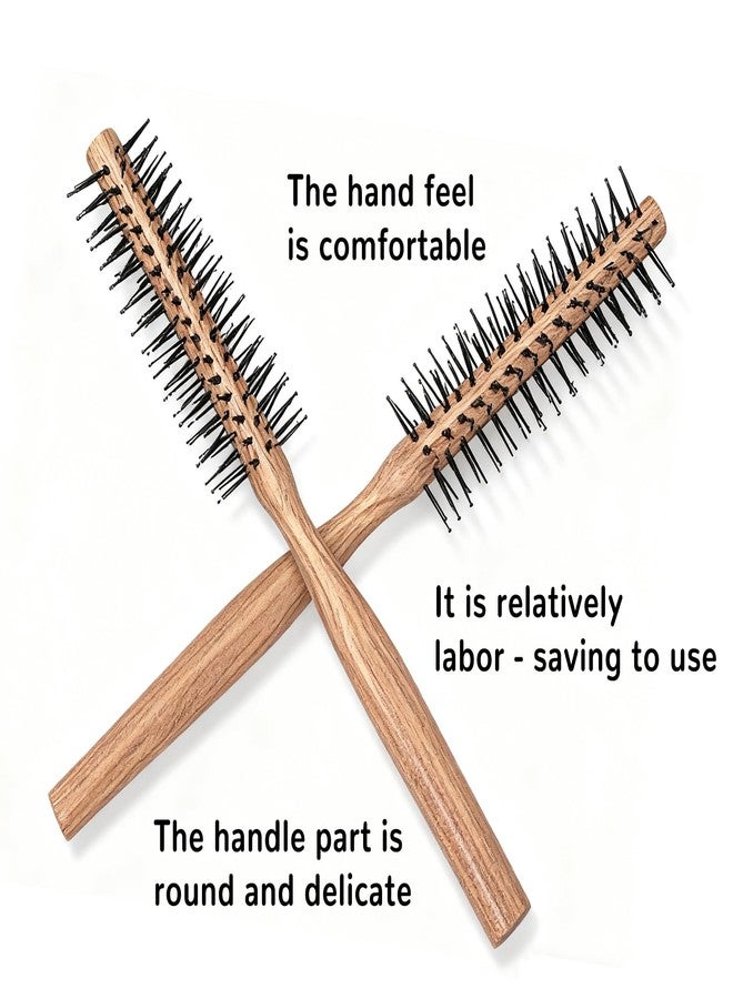 BOBOAR Round Hair Brush for Blow Drying Thin Hair,Small Round Roller Brush Comb for Short Hair - Image 4