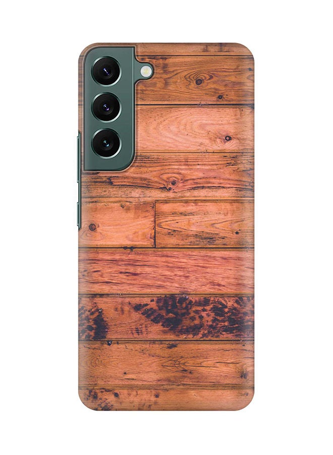 Stylizedd Case for Samsung Galaxy S22 5G Slim Snap Classic Series Shield Matte Finish Print - Old Western - Image 1