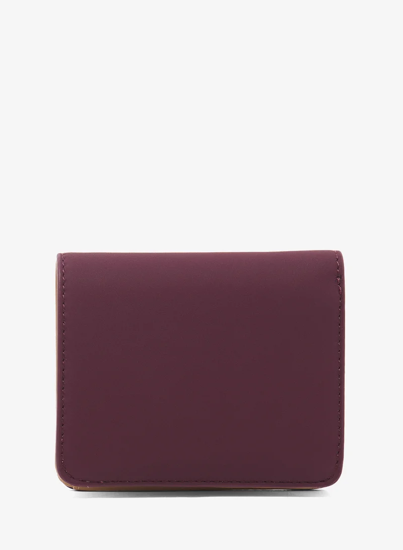 لوف موسكينو Logo bi fold wallets