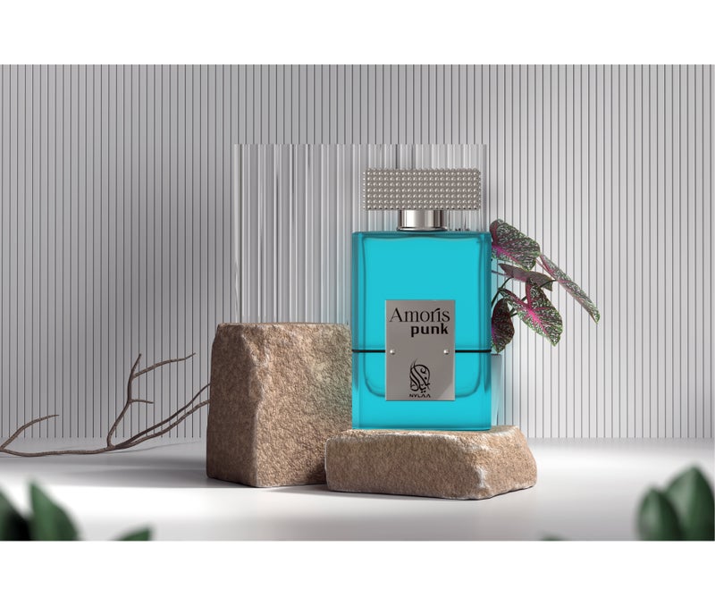 NYLAA عطر أموريس بانك (EDP) 100 مل | عطر مميز للجنسين (رجال ونساء) | رائحة تدوم طويلاً | عطر للاستخدام اليومي - Image 5