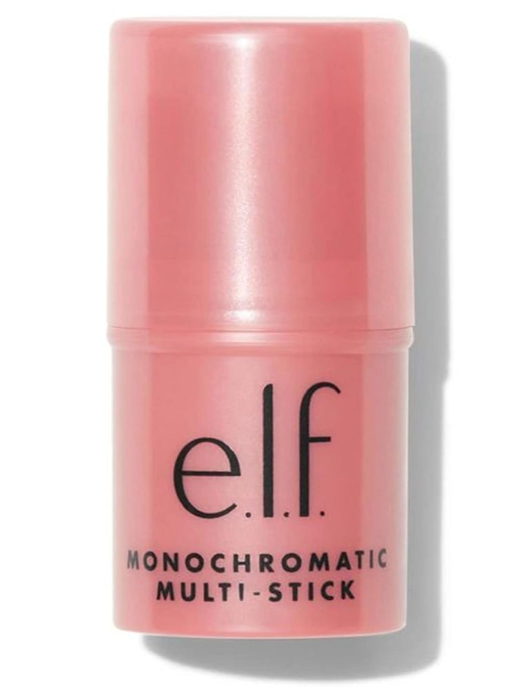 elf - elf blusher Monochromatic Multi Stick Eyes Lips Cheeks blush, Dazzling Peony, 5g - Image 1