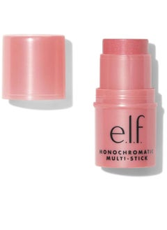 elf blusher Monochromatic Multi Stick Eyes Lips Cheeks blush, Dazzling Peony, 5g