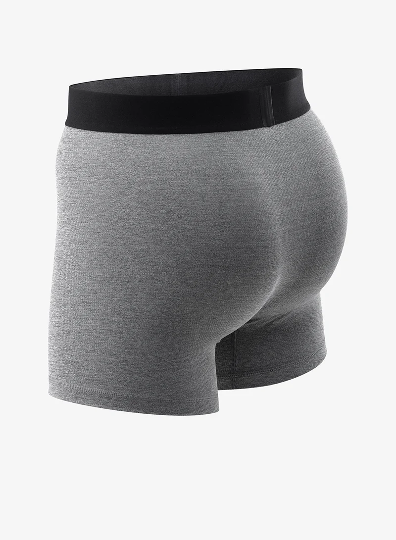 سكوات وولف عبوة من  سراويل بوكسر قطنية بطول  بوصات